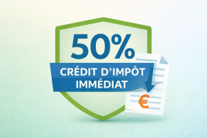 Credit d'impôt immédiat
